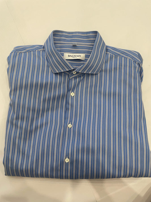 BALMAIN (PARIS) XXL STRIPE SHIRT